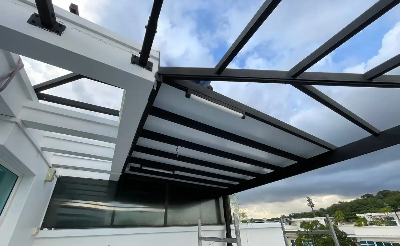 Polycarbonate Roofing Project