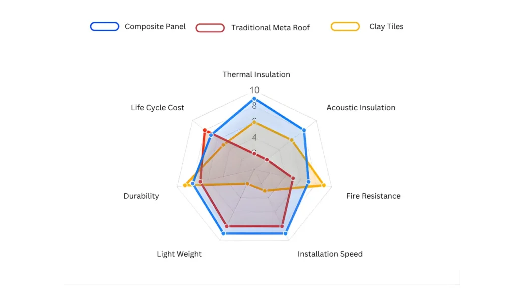 Roofing Material Performance Comparison
