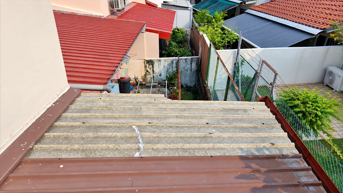 Polycarbonate Roofing2 Before Polycarbonate Roofing2 Before
