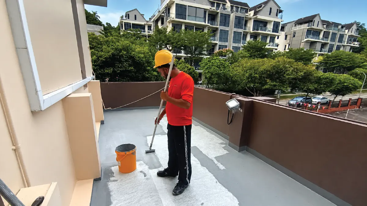 Roof Waterproofing Before Roof Waterproofing Before