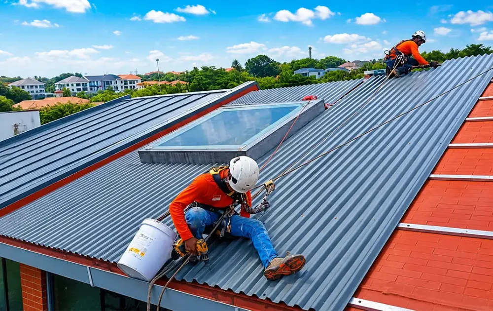Metal Roofing Work 5
