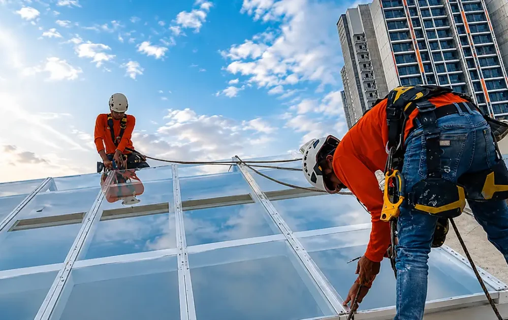 Polycarbonate Roofing Project 12