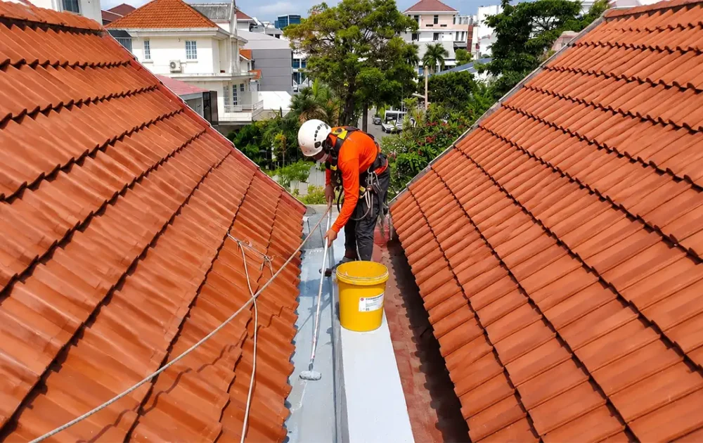 high rise roofing & gutter service